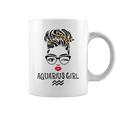 Aquarius Girl Wink Eye Woman Face Wink Eyes Lady Birthday Coffee Mug