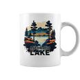 Arkabutla Lake Retro Minimalist Lake Arkabutla Coffee Mug