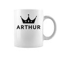 Arthur Crown King Custom Gift Name For Arthur Coffee Mug