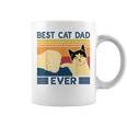 Best Cat Dad Ever Retro Vintage Cat Daddy Father Day Coffee Mug