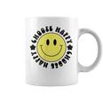 Choose Happy 70S Yellow Smile Face Cute Smiling Face Coffee Mug