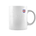Costa Rica Soccer Fan Jersey Costa Rica Flag Football Lovers Coffee Mug
