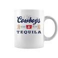 Cowboys And Tequila Outfit For Women Rodeo Western Country Tequila Funny Gifts Coffee Mug