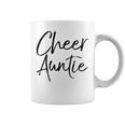 Cute Cheerleader Aunt For Cheerleader Aunt Cheer Auntie Coffee Mug