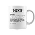 Dickie Name Definition | Funny Phrase Customized Mens Gift For Mens Coffee Mug
