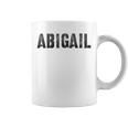 First Name Abigail Girl Grunge Sister Military Mom Custom Coffee Mug