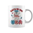 Funny Retro Vial Rocn In The Usa Happy 4Th Of July Vibes Coffee Mug