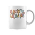 Groovy Little Sis Retro Sister Matching Family 1St Birthday Coffee Mug