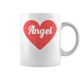 I Heart Angel First Names And Hearts I Love Angel Coffee Mug