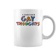 I Survived Gay Thoughts Coffee Mug