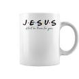 Jesus Hell Be There For You Religious Christian Jesus Cross Coffee Mug