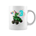 Kids 3Rd Birthday BoyRex & Monster Trucks Family Matching T Rex Funny Gifts Coffee Mug