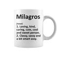 Milagros Definition Personalized Funny Birthday Gift Idea Definition Funny Gifts Coffee Mug