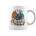 One Thankful Principal School Pumpkins Thanksgiving Fall Thanksgiving Coffee Mug