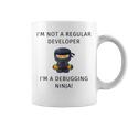 Programmer Coder Engineer Developer Debugging NinjaCoffee Mug