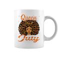 Queen Was Born In July Black History Birthday Junenth Coffee Mug