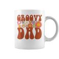 Retro Groovy Dad Matching Family Party Fathers Day Coffee Mug