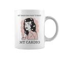 Retro Sarcastic 50'S Housewife Memes Sarcastic Cardio Quote Coffee Mug