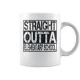 Straight Outta Elementary School Boys Girl Graduation 2023 Coffee Mug