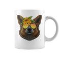 Summer Pembroke Welsh Corgi Tropical Holiday Summer Beach Coffee Mug Summer Pembroke Welsh Corgi Tropical Holiday Summer Beach Coffee Mug