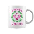 Tennis Match Club Little G Big Sorority Reveal Coffee Mug