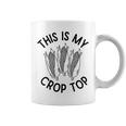 This Is My Crop Top Funny Corn Farm Country Music Coffee Mug