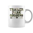 Trailer Park Goddess Camouflage Funny Redneck White Trash Coffee Mug