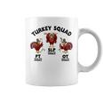 Turkey Squad Ot Pt Slp Occupational Therapy Thanksgiving Coffee Mug