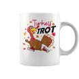 Turkey Trot Costume Turkey Running Fall Thanksgiving Coffee Mug
