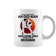 Never Underestimate An Old December Man Who Loves Judo Coffee Mug