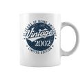 Vintage 2002 Limited Edition 21 Year Old Gifts 21St Birthday Coffee Mug