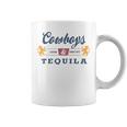 Vintage Cowboys And Tequila Western Funny Tequila Drinking Drinking Funny Designs Funny Gifts Coffee Mug