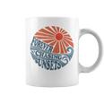 Vintage Forever Chasing Sunsets Retro 70S Beach Vacation Coffee Mug