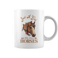 Vintage Retro Just A Girl Who Loves Horses Horseback Riding Coffee Mug