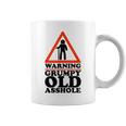Warning Grumpy Old Asshole Funny Gen X And Baby Boomers Coffee Mug
