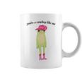 Youre A Cowboy Like Me Cowboy Frog Pink Funny Gifts For Frog Lovers Funny Gifts Coffee Mug