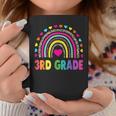 3Rd Grade Teacher Leopard Rainbow Back To School Girls Boys Coffee Mug Unique Gifts