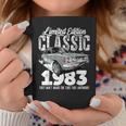 40Th Birthday Vintage Classic Car 1983 Bday 40 Year Old 40Th Birthday Funny Gifts Coffee Mug Unique Gifts