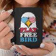 4Th Of July American Flag Bald Eagle Mullet Play Free Bird Coffee Mug Unique Gifts