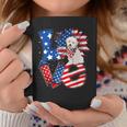 4Th Of July Decor Patriotic Love Maltipoo Dog Usa Flag Coffee Mug Unique Gifts