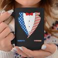 4Th Of July Independence Day American Flag Tuxedo Coffee Mug Unique Gifts