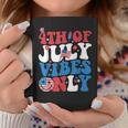 4Th Of July Vibes Only Funny Women Men 4Th Of July Coffee Mug Unique Gifts