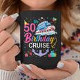 50Th Birthday Cruise 50 Years Old Birthday Cruising Crew Coffee Mug Unique Gifts