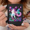 6 Years Of Being Awesome 6Th Birthday Girl Unicorn Party Coffee Mug Unique Gifts