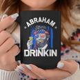 Abraham Drinkin Funny Abe Lincoln Merica Usa July 4Th Coffee Mug Unique Gifts