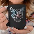 Affirmation Butterfly Girls With Brave Wings She Flies Coffee Mug Unique Gifts