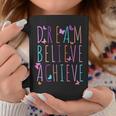 Affirmation For Girls Butterfly Dream Believe Achieve Coffee Mug Unique Gifts