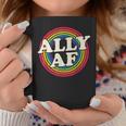 Ally Af Gay Pride Month Lgbt Rainbow Coffee Mug Unique Gifts