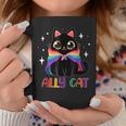Ally Cat Lgbt Gay Rainbow Pride Flag Funny Cat Lover Coffee Mug Unique Gifts