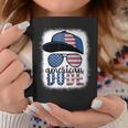American Dude 4Th Of July Usa Flag Glasses American Family Coffee Mug Unique Gifts